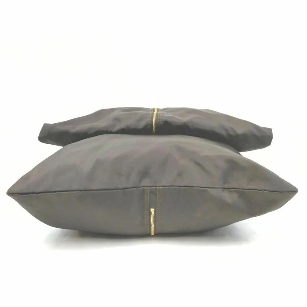 Louis Vuitton Dark Brown Nylon Garment Cover Bag